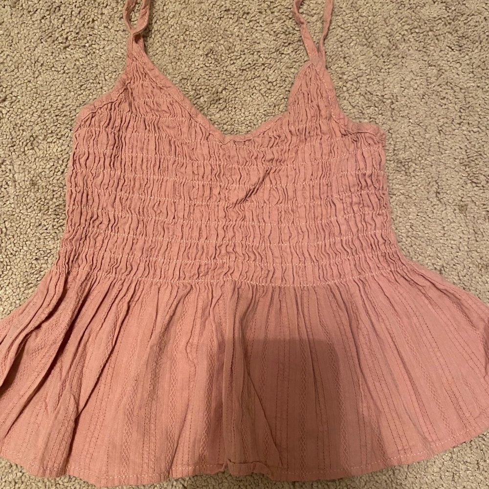 Pink SHEIN crop top